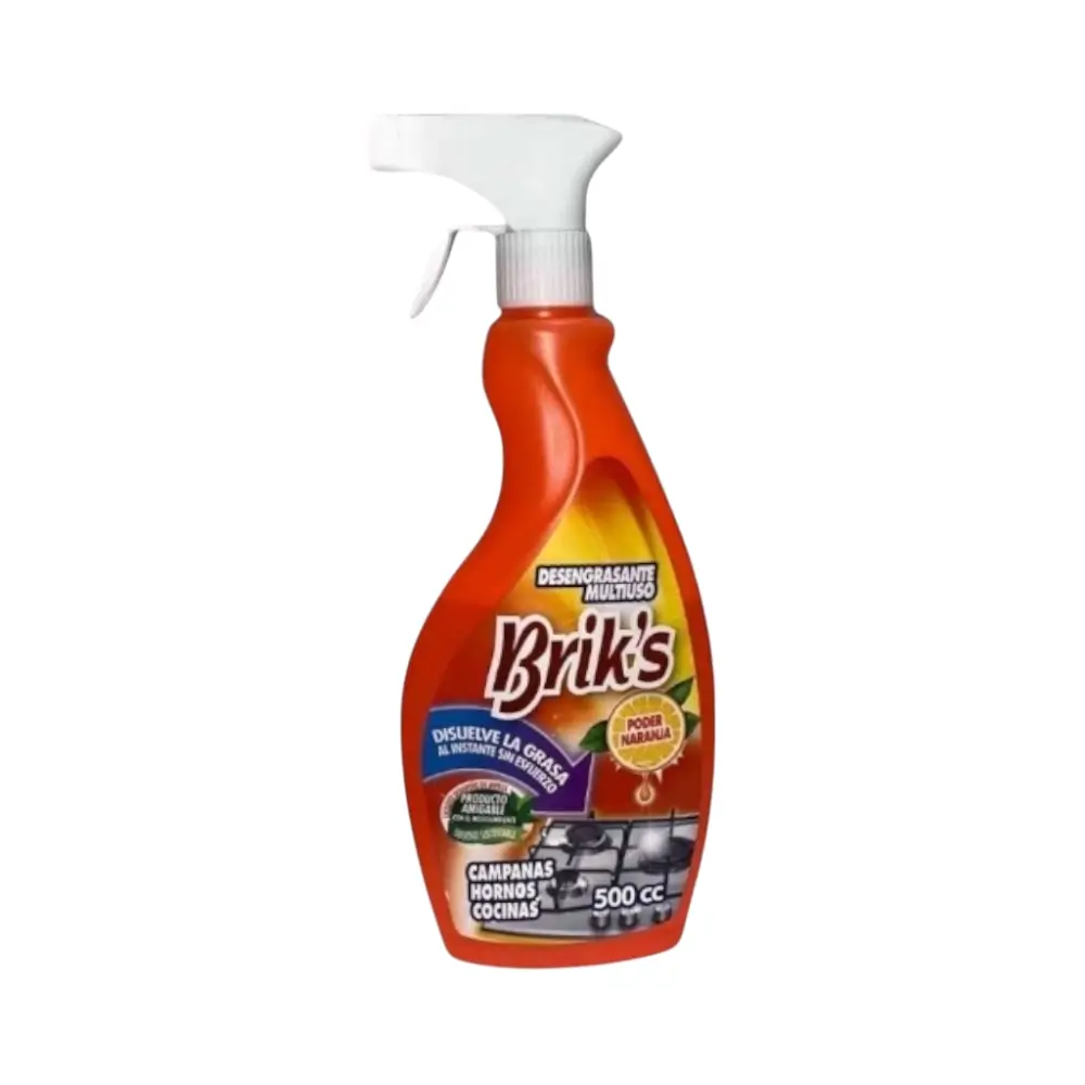 desengrasante multiuso briks naranja 500 cc