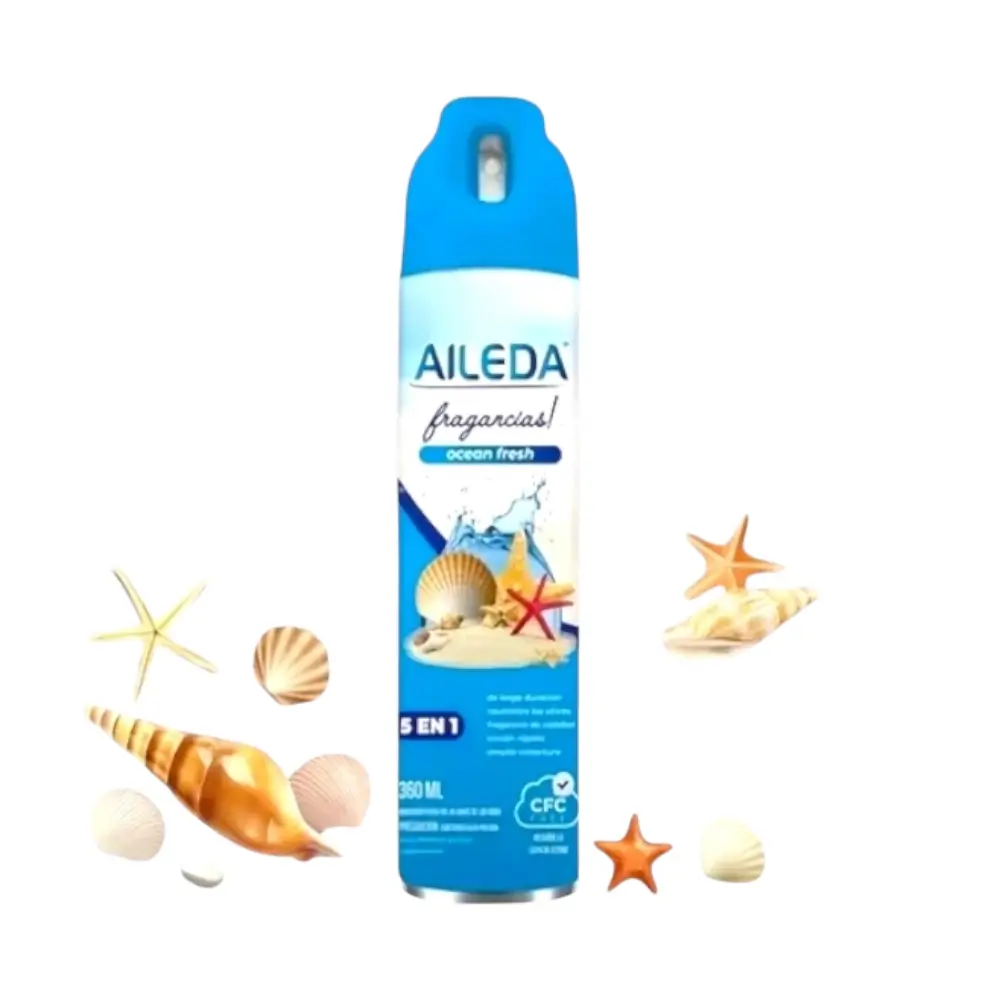 desodorante ambiental aileda ocean fresh 360 ml