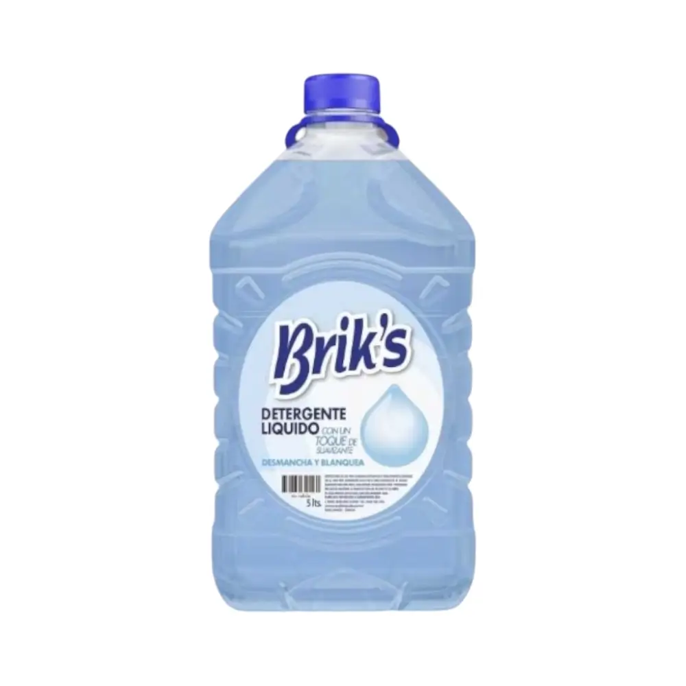 detergente liquido briks desmancha y blanquea 5 litros