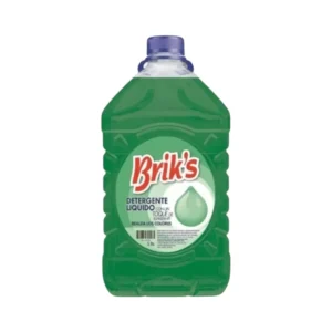 detergente liquido briks realza los colores 5 litros
