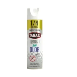 insecticida aerosol tanax aranas y baratas sin olor