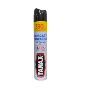 insecticida aerosol tanax moscas y zancudos sin olor 390 cc