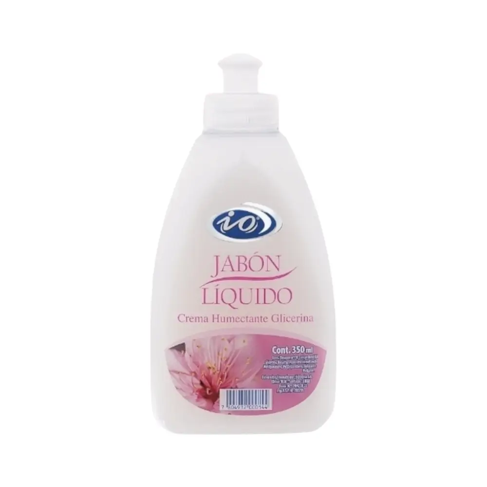 jabon liquido io crema humectante glicerina 350 ml