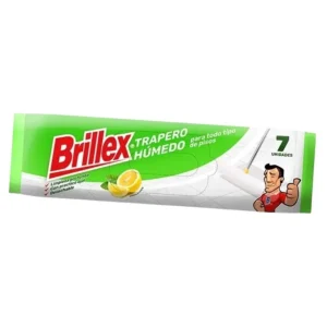 trapero humedo brillex limon 7unidades